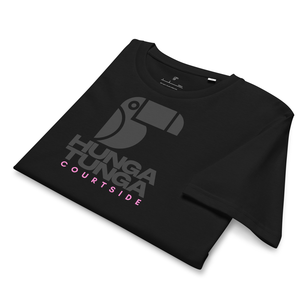 Courtside Tee | Black | Unisex