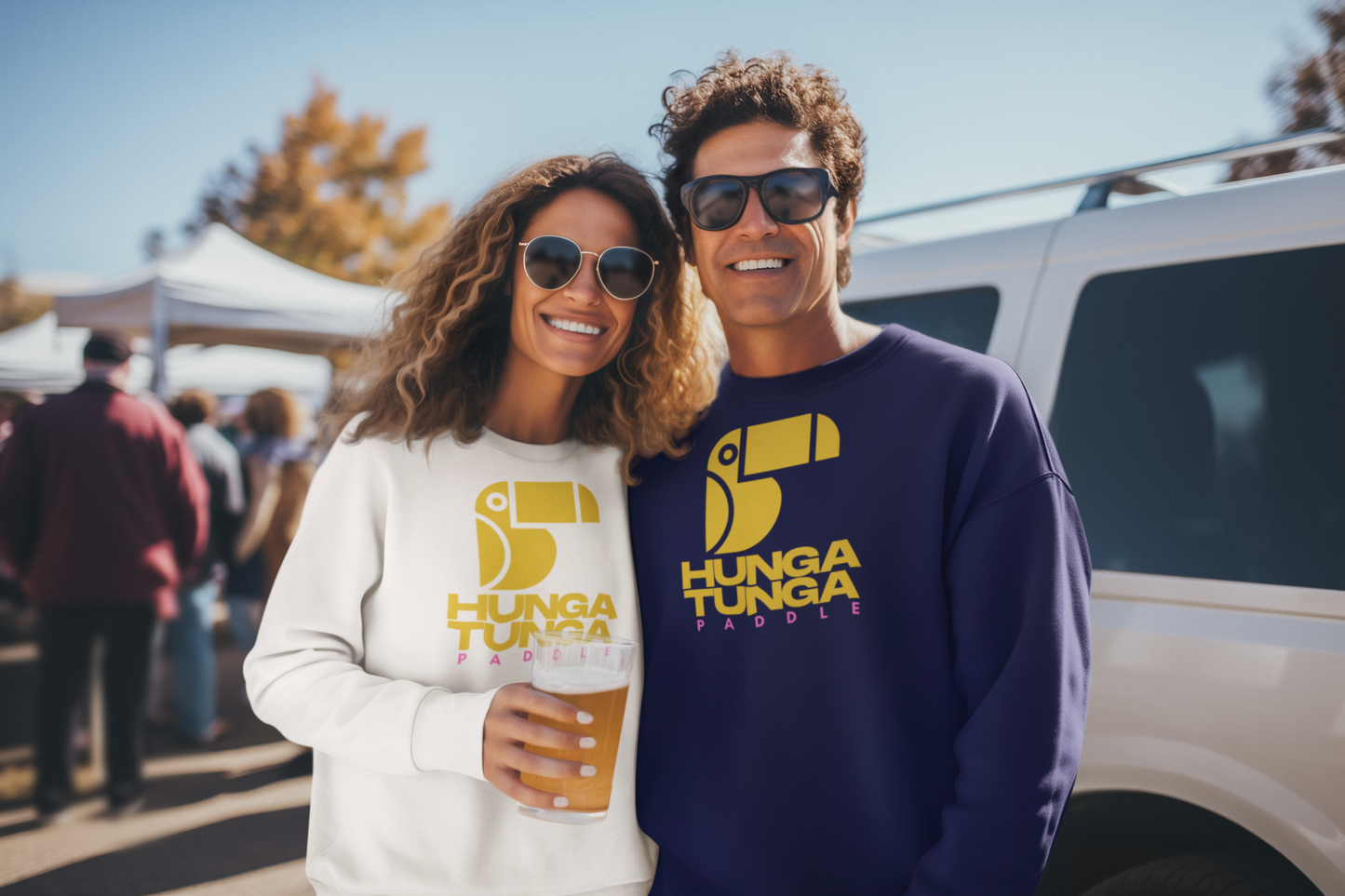 Team Paddle Sweatshirt | True Navy | Unisex