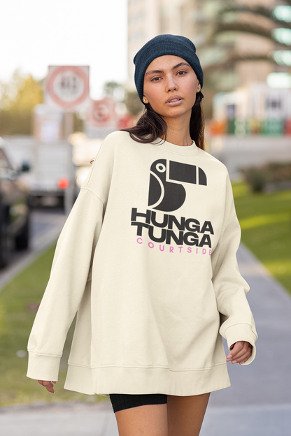 Courtside Sweatshirt | Ivory | Unisex