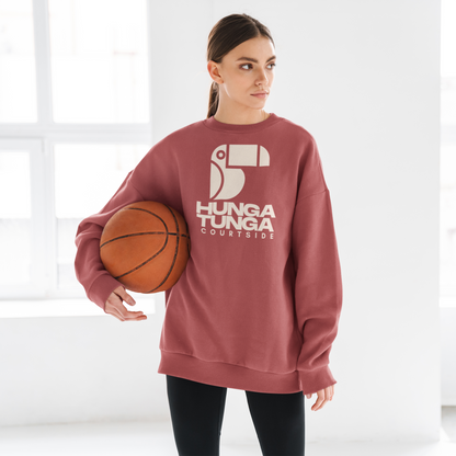 Courtside Sweatshirt | Crimson | Unisex