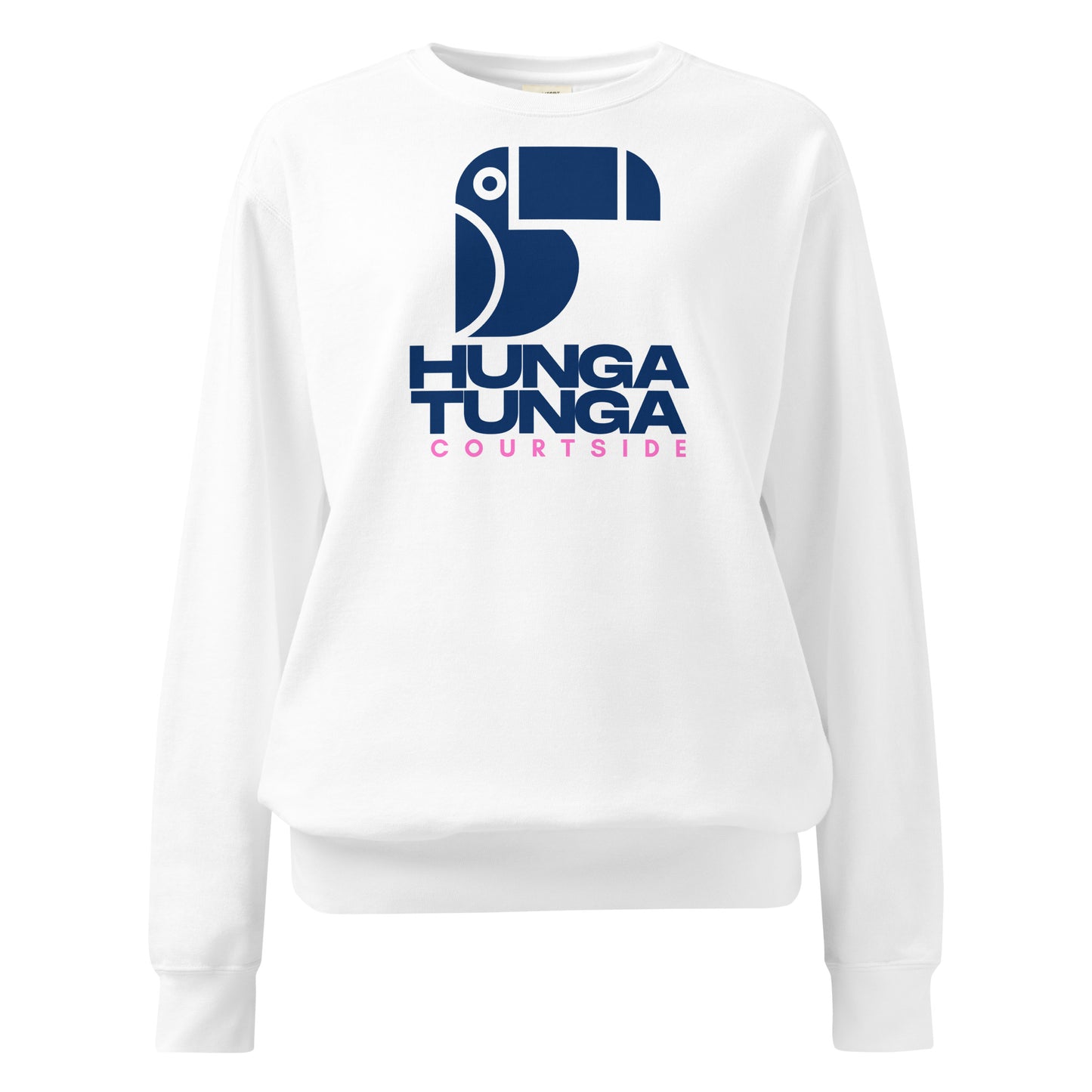 Courtside Sweatshirt | White | Unisex